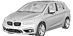 BMW F45 C0745 Fault Code